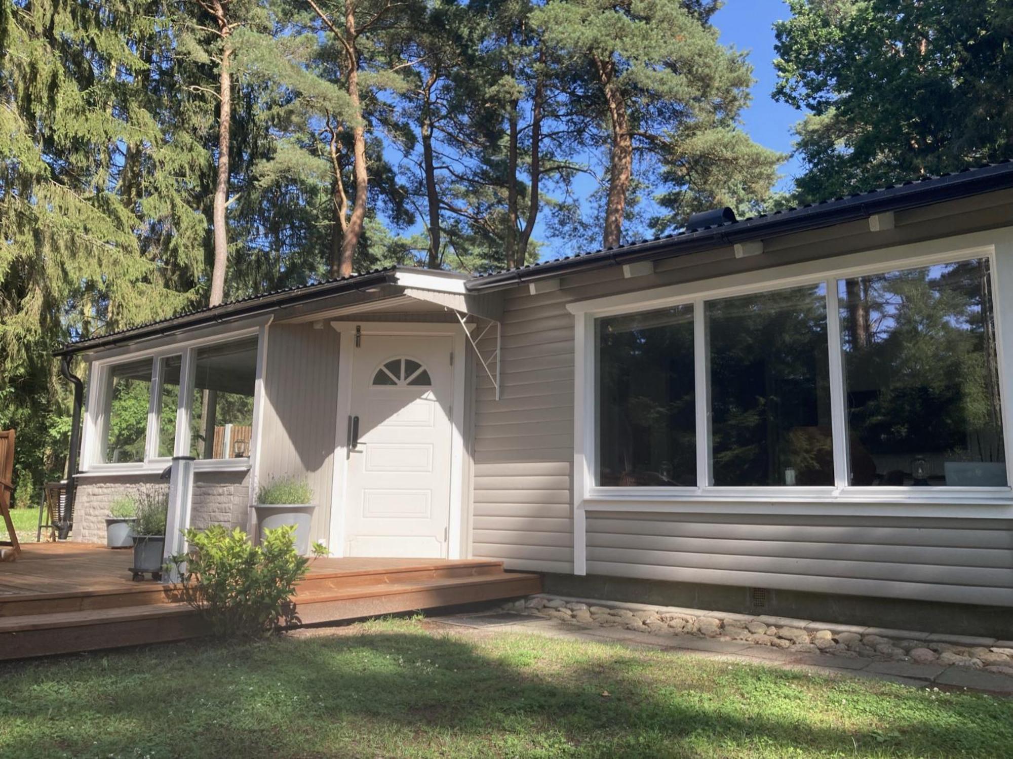 Sjöbo Nordic Relax House - Woodhouseヴィラ エクステリア 写真